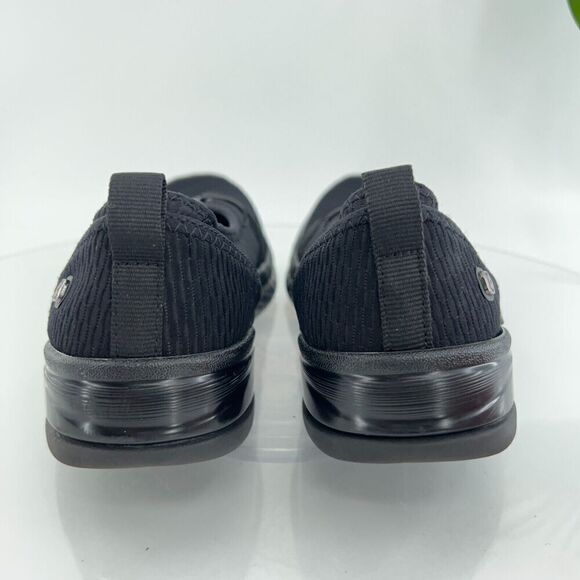 Bzees Women's Niche Slip On Flat Size 8 Black Stretch Fabric Light Shoe - Picture 6 of 12